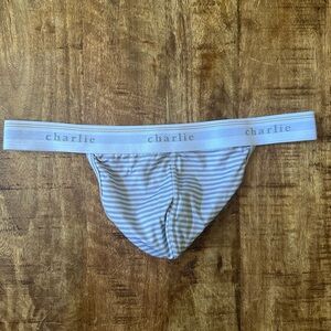 Charlie's White and Gray Underwear